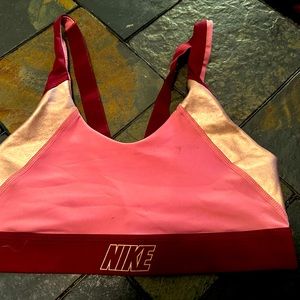 Nike sports bra, size large